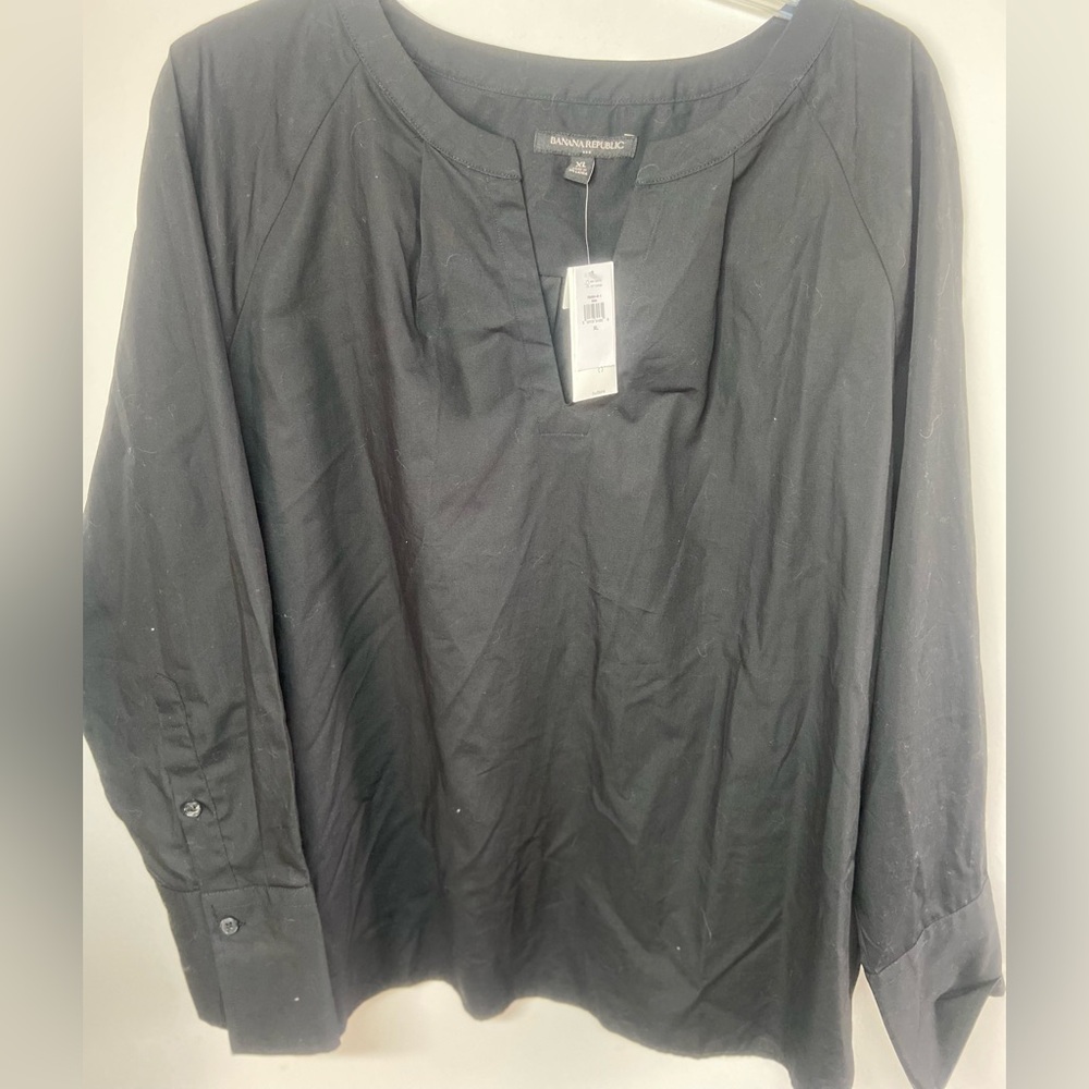 Banana Republic Women's Black Blouse